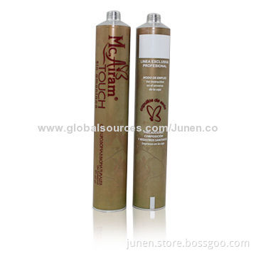 Aluminum hair dye tube, GMP certificate, competitive price